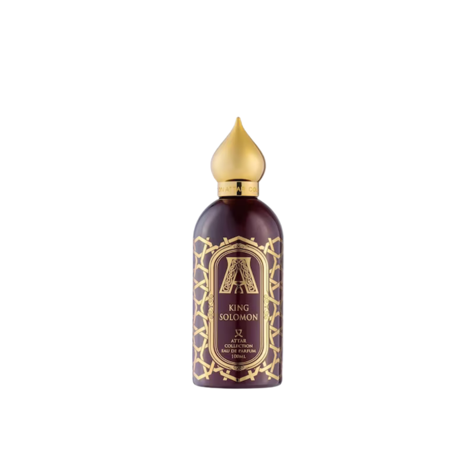 Attar Collection King Solomon Eau de Parfum 100 ml – frisch würziger Duft im dunklen Flakon.