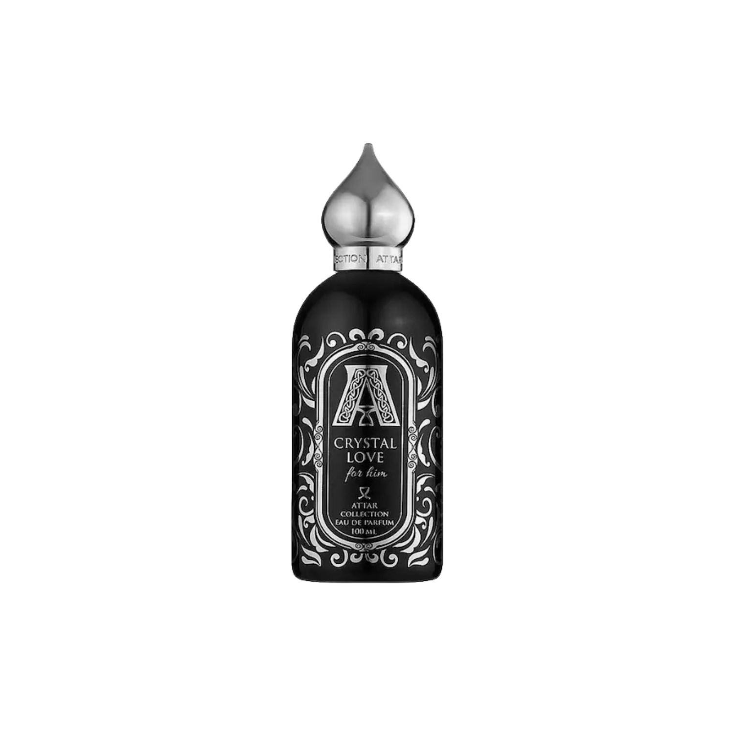 Attar Collection Crystal Love for Him Eau de Parfum 100 ml – eleganter Duft im markanten Flakon.