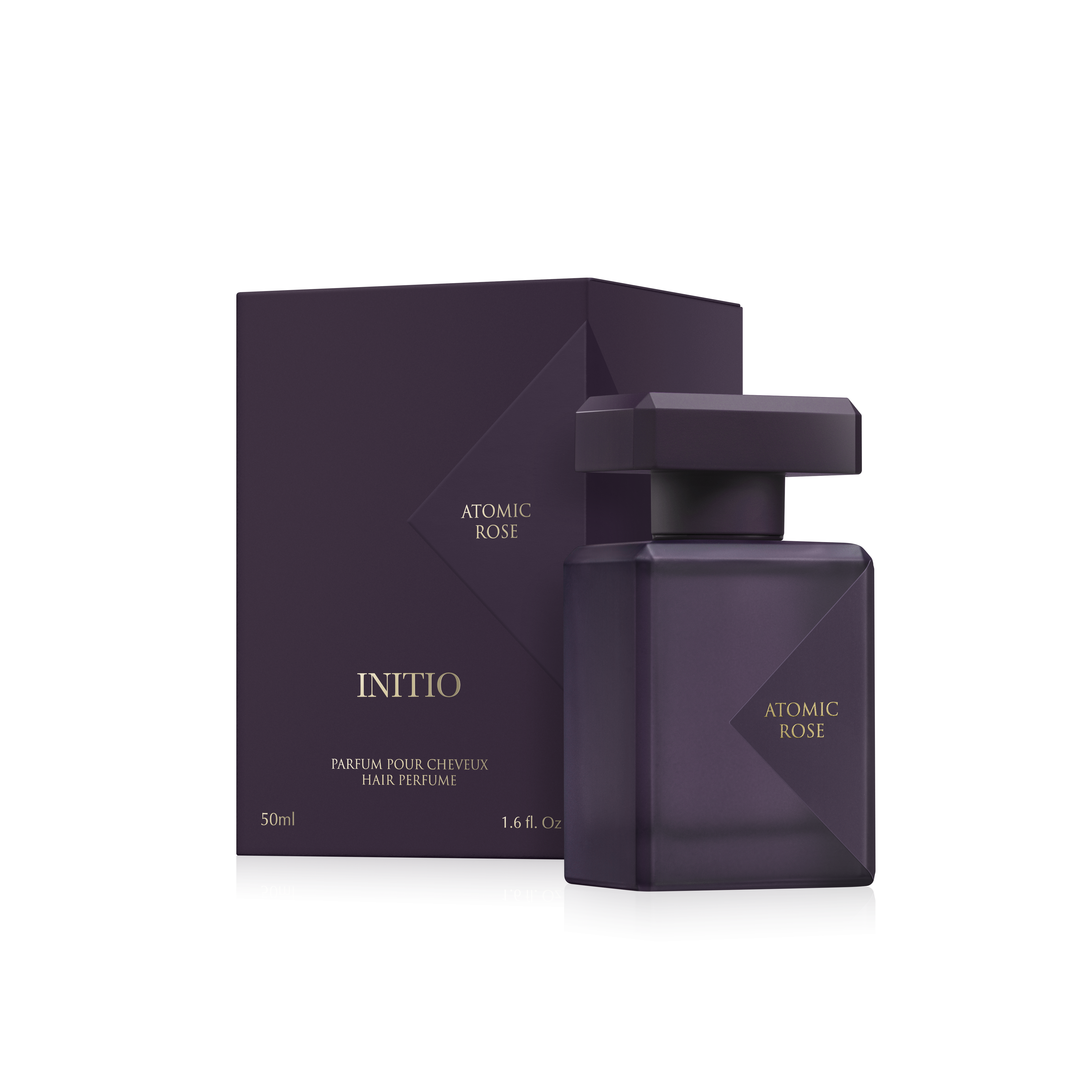 Initio Atomic Rose Hair Parfum Flakon mit Originalverpackung