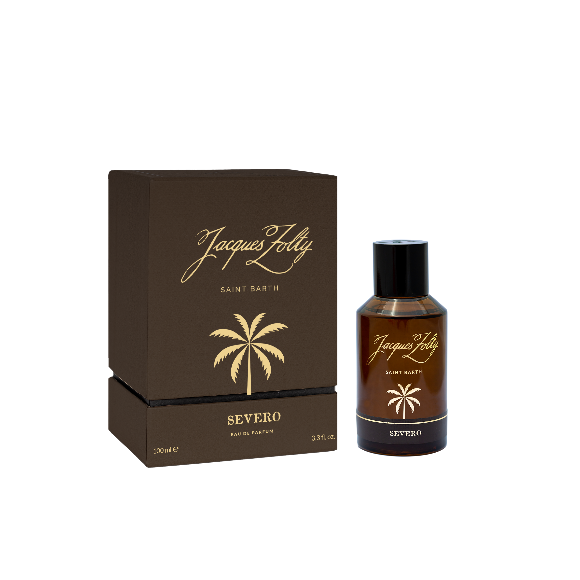 Jacques Zolty Severo Eau de Parfum Flakon mit Originalverpackung