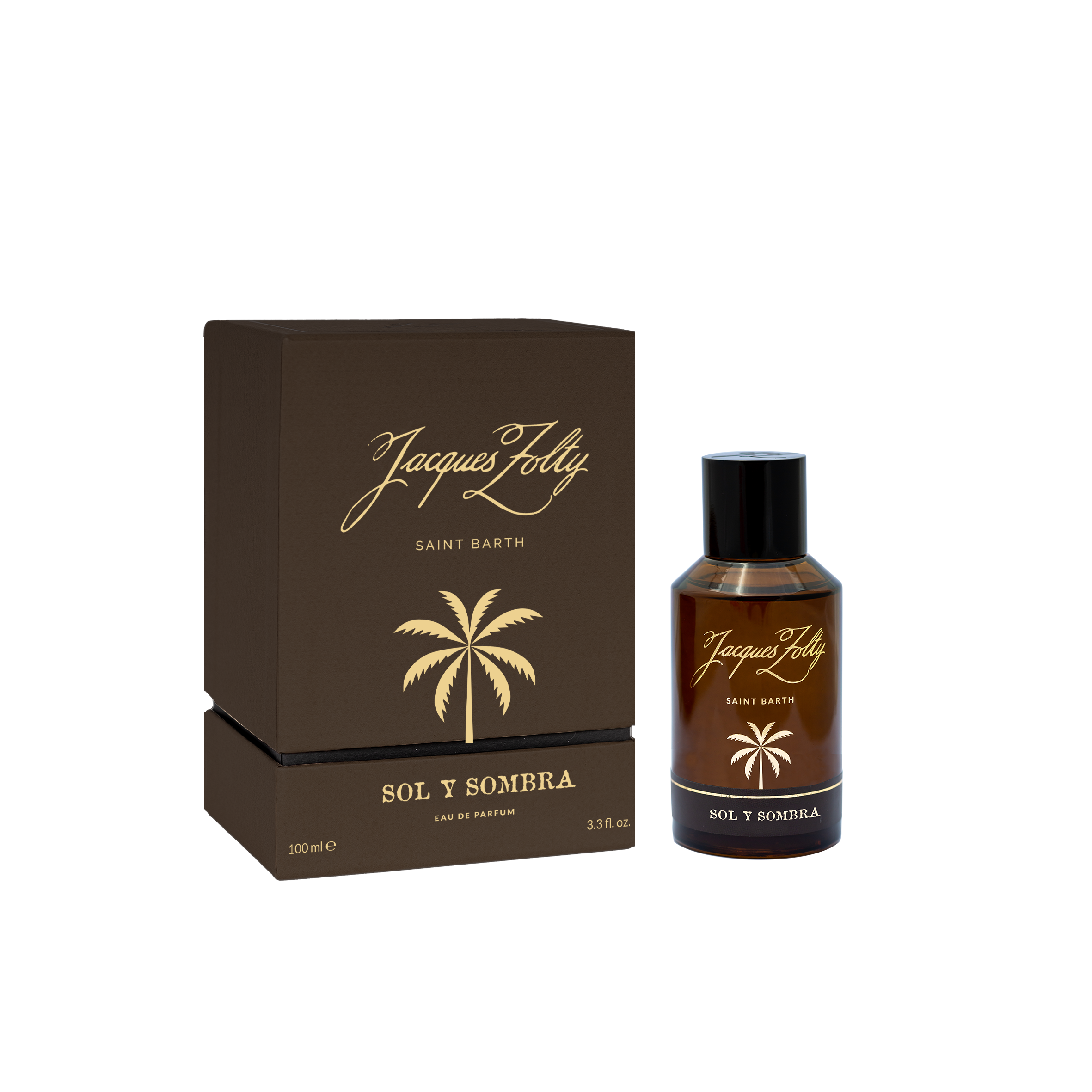 Jacques Zolty Sol y Sombra Eau de Parfum Flakon mit Originalverpackung