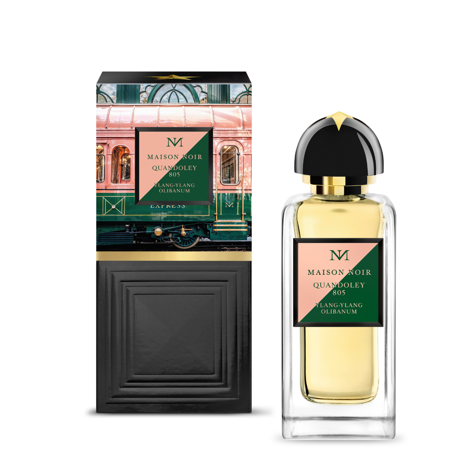 Maison Noir Quandoley Eau de Parfum Flakon mit Originalverpackung