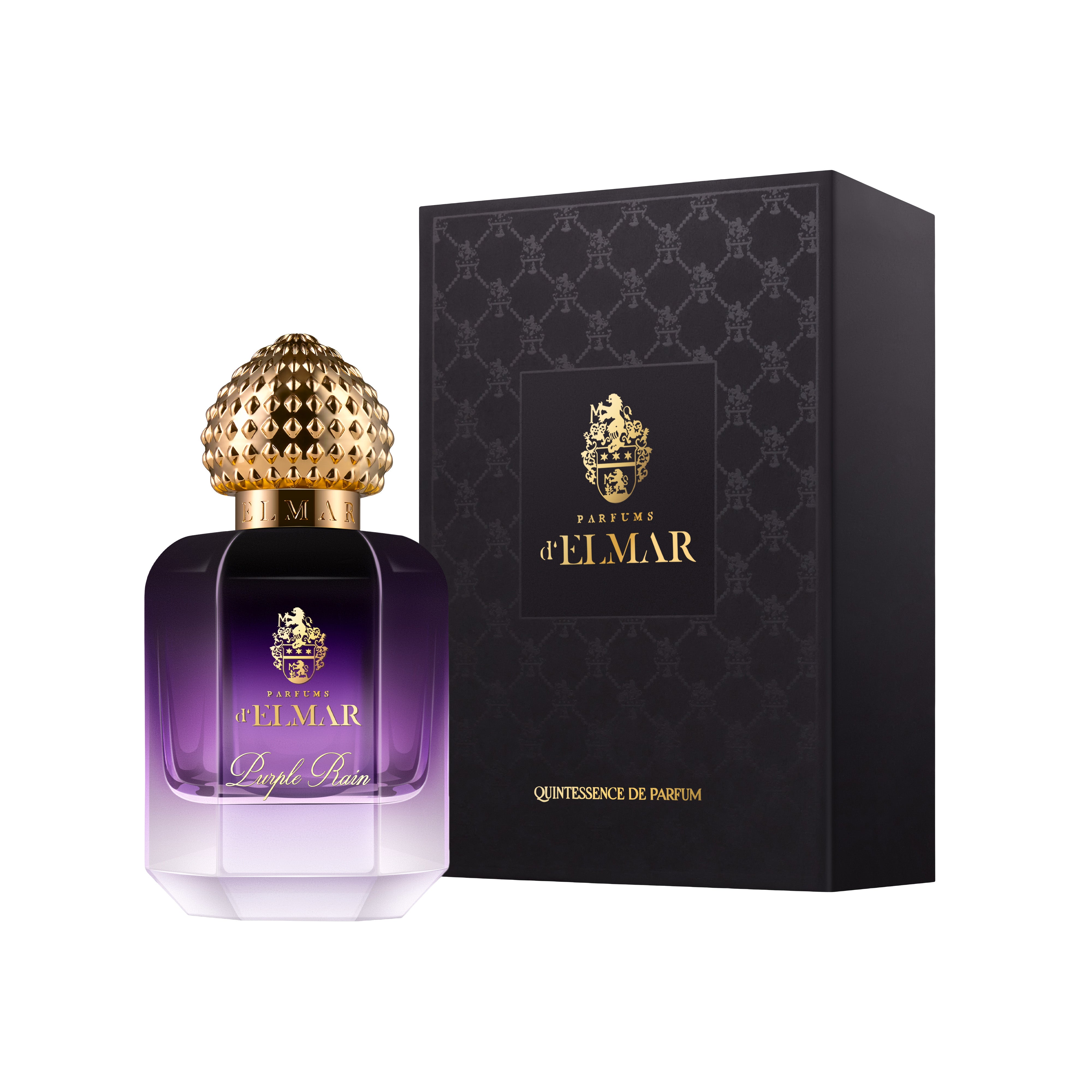 Parfums d’Elmar Purple Rain Eau de Parfum Flakon mit Originalverpackung