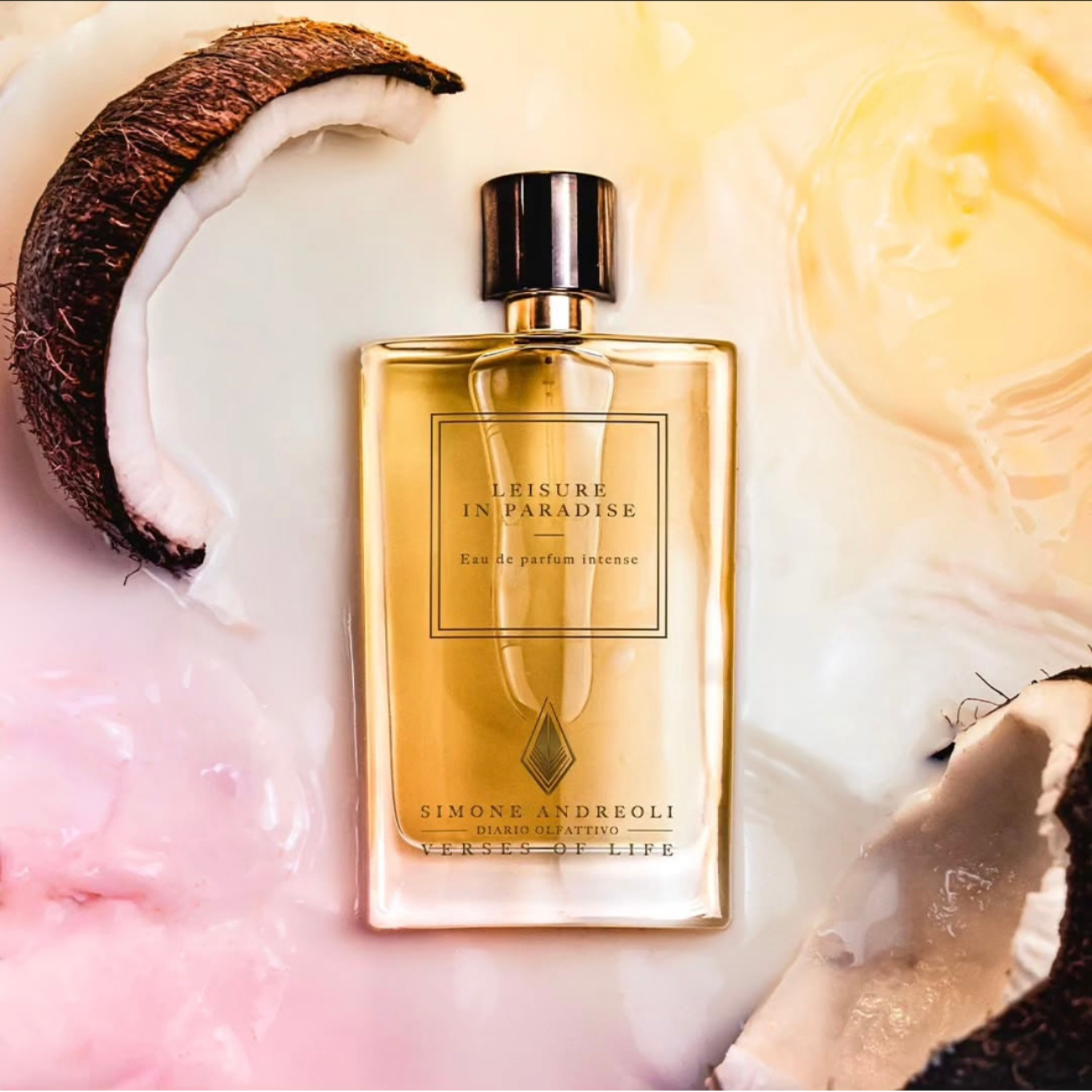 Simone Andreoli Leisure in Paradise Parfum – Inszenierung