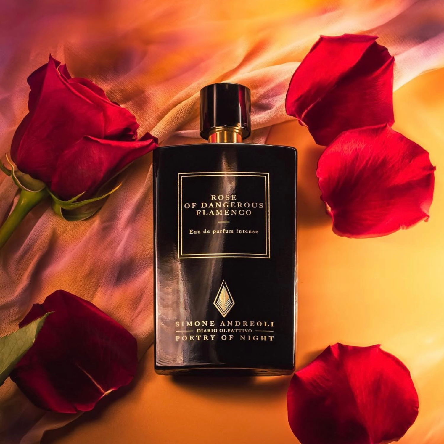 Simone Andreoli Rose of Dangerous Flamenco Parfum – Inszenierung